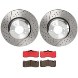 Brembo OE Front Brake Kit (Prem NAO Ceramic Pads/Prem Rotors) - BMW / MINI by Brembo KT00B90-BRE