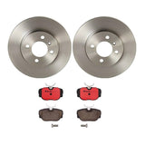 Brembo OE Rear Brake Kit (Prem NAO Ceramic Pads/Prem Rotors) - BMW by Brembo KT00B99-BRE