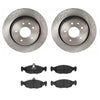 Brembo OE Rear Brake Kit with Low Metallic Pads 98-03 Jaguar Vanden Plas/XJ8/XJR/97-06 XK8 (305mm)