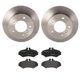 Brembo OE Rear Brake Kit (Prem LowMet Pads/Prem Rotors) - Mercedes by Brembo KT04397-BRE
