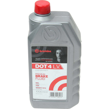 Brembo OE DOT 4 Low Viscosity Brake Fluid (1000 ML) by Brembo L04210-BRE
