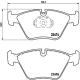 Brembo OE Prem LowMet Pads (Front) - BMW by Brembo P06042-BRE