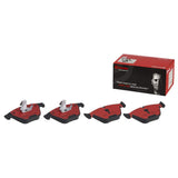 Brembo OE Prem NAO Ceramic Equivalent Pads (Front) - 04-06 BMW 525i/08-10 528i/06-10 550i/02-05 745i ont by Brembo P06054N-BRE