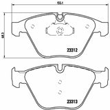 Brembo OE Prem LowMet Pads (Front) - BMW by Brembo P06054-BRE