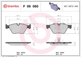 Brembo OE Prem LowMet Pads (Front) - BMW by Brembo P06060-BRE