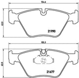 Brembo OE Prem LowMet Pads (Front) - BMW by Brembo P06065-BRE