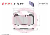 Brembo OE Prem LowMet Pads (Front) - MINI by Brembo P06068-BRE