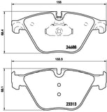 Brembo OE Prem LowMet Equivalent Pads (Front) - BMW by Brembo P06074-BRE