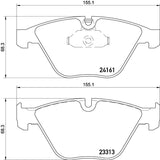 Brembo OE Prem LowMet Pads (Front) - BMW by Brembo P06081-BRE