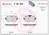 Brembo OE Prem LowMet Pads (Front) - MINI by Brembo P06092-BRE