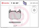 Brembo OE Prem LowMet Pads (Front) - 20-21 BMW 228i xDrive Gran Coupe by Brembo P06097-BRE