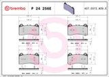 Brembo OE Brake EV Pads (Front) - 21-22 Ford Mustang Mach-E EV Pad by Brembo P24256E-BRE