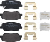 Brembo OE Prem LowMet Pads (Rear) - 19-23 Genesis G70/18-23 Kia Stinger by Brembo P30104-BRE