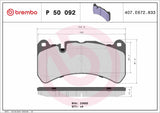 Brembo OE Prem LowMet Pads (Front) - Mercedes by Brembo P50092-BRE