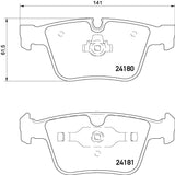 Brembo OE Prem LowMet Pads (Rear) - Mercedes by Brembo P50116-BRE