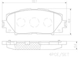 Brembo OE Prem NAO Ceramic Pads - 11-17 Lexus CT200h by Brembo P83106N-BRE