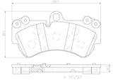Brembo OE Prem NAO Ceramic Pads (Front) - VW by Brembo P85069N-BRE