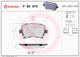 Brembo OE LowMet Equivalent Pads (Rear) - Audi by Brembo P85073-BRE