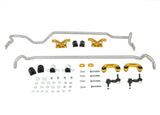 Whiteline 24mm Front & Rear Swaybar Kit (w/Mounts) - Subaru Impreza WRX 2002-2007 by Whiteline WHL-BSK007M