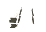 Bosch Euroline Brake Pads 0986494022-BOS