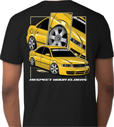 UroTuning "Respect Your Elders" Audi B5 S4 T-Shirt by UroTuning Swag