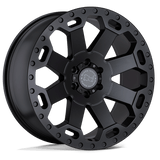 Black Rhino Wheels Warlord 17" 5x120 Matte Black by Black Rhino Wheels 1780WAR355120F76