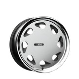 RML Wheels Teardrop 16" 4x100/4x108 Silver w/ Machine Lip by RML Wheels