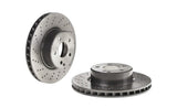 Brembo OE Rear Prem UV Coat Rotor Set (330x26mm) - Mercedes / C219 / W211 / CLS 55 AMG & more