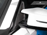 AutoTecknic Dry Carbon Side Mirror Wind Deflector Set - BMW / G87 / M2