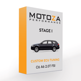 Motoza Performance Motoza Stage 1 Remote Tune: Audi A6: C6 (2.0T FSI / EA113) MTZ_S1_A6_C6