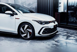 Flow Designs MK8 Golf GTI Front Lip Splitter & Bumper Reinforcement Plate by Flow Designs TXMK8GTIF