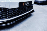 Flow Designs MK8 Golf GTI Front Lip Splitter & Bumper Reinforcement Plate by Flow Designs GLMK8GTIF-FEX