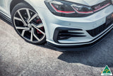 Flow Designs Mk7 Golf GTI Front Lip Splitter & Bumper Reinforcement Bracket by Flow Designs GLMK7GTIFn-FW-FEX