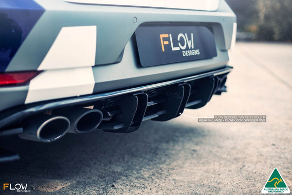 Flow Designs Mk7.5 Golf R Flow-Lock Rear Diffuser | GLMK75RVALDF ...