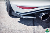 Flow Designs Mk7 Golf GTI Rear Spats (Pair) & Flow-Lock Fins by Flow Designs GLMK7GTISPn-SPW