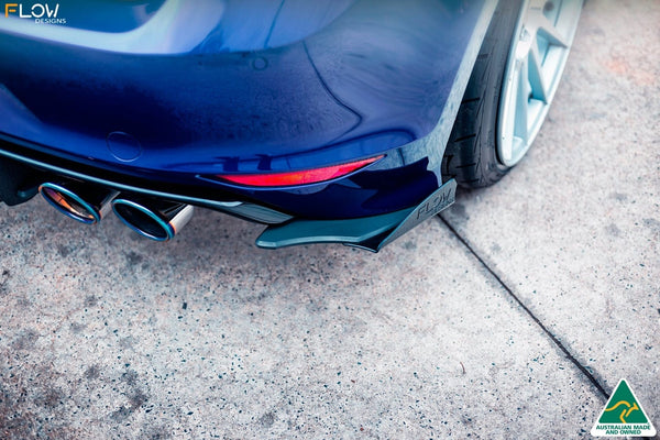 Flow Designs Mk7 Golf R Rear Pods/Spats V3 (Pair) | GLMK7RSPn – UroTuning