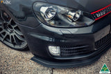Flow Designs MK6 Golf GTI Front Lip Splitter V3 by Flow Designs GLMK6GTIFv3-FEX