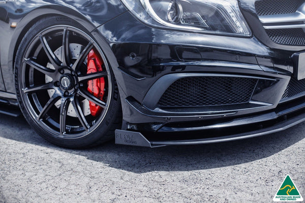 Flow Designs A45 AMG W176 (PFL) Front Lip Splitter | GLA45PFLF – UroTuning