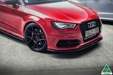 Flow Designs S3 8V Pre-Facelift Sportback Front Lip Splitter V3 (CLEARANCE) by Flow Designs GLS38VPFLHFv3-CLR