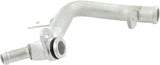 Coolant Pipe (DSG Oil Cooler to Flange) - VW/Audi / 2.0T TSi by Rein 06J121065F-REI-ALU