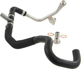 Turbo Coolant Return Hose - BMW / N63 / F15 / F16 by Rein 11537637059-REI-ALU