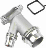 Aluminum Coolant Flange - BMW / M57 / 335D / X5D by Rein 11127806196-REI