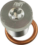 Oil Drain Plug - VW/Audi / MK6 / Jetta / Mk8 / Golf R / Tiguan / B9 / A4 / A5 / S4 / S5 / RS5 / & More by Rein N91167901-REI-ALU