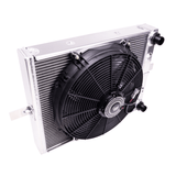 Chase Bays 84-05 BMW E30/E36/E46 -16AN Tucked Aluminum Radiator (Rad Only) by Chase Bays CB-E306RAD-16AN
