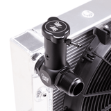 Chase Bays 84-05 BMW E30/E36/E46 -16AN Tucked Aluminum Radiator (Rad Only) by Chase Bays CB-E306RAD-16AN