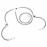 Chase Bays BMW E30 Pass Thru-Inline/Single Rr Caliper BBE/OEMC (w/Relo) Hydro Handbrake Line Kit by Chase Bays CB-E30-BBE/HB