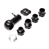 Chase Bays -16AN / 1.50in (38mm) Normal Hose Raised Inline Filler Neck w/Cap by Chase Bays CB-IFN-16AN-150-RADCAP-A