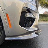 CarBahn Gloss Carbon Fiber Front Splitter - BMW / F9X / X3M / X4M by CarBahn CBF9X-8110
