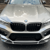 CarBahn Gloss Carbon Fiber Front Splitter - BMW / F9X / X3M / X4M by CarBahn CBF9X-8110