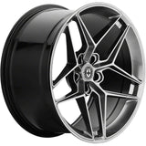 HRE FF11 21" 5x114.3 Liquid Metal by HRE 11M110540083LM